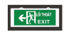 Đèn EXIT chỉ hướng thoát nạn  FS-EXS FireSmart - anh 1